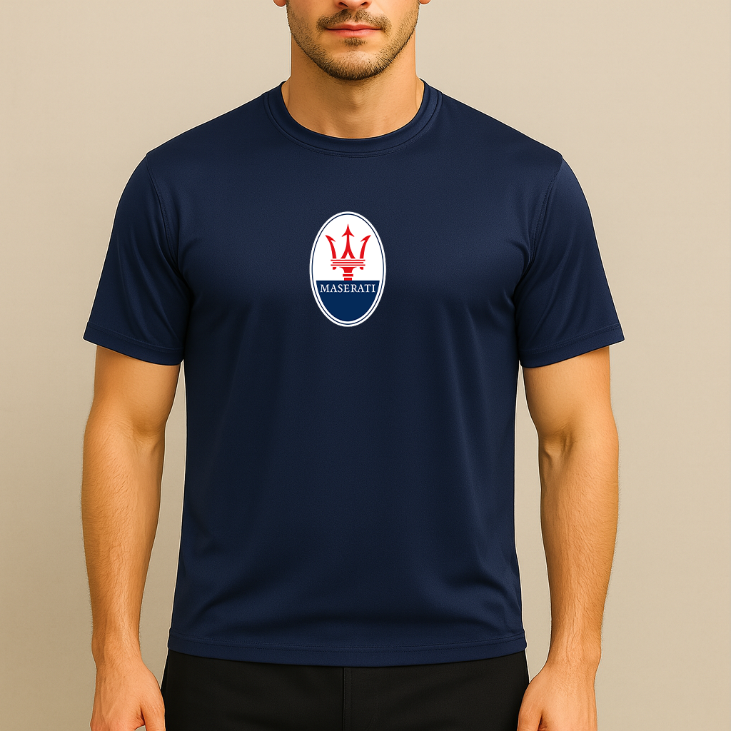 Men’s Maserati Car Polyester T-Shirt