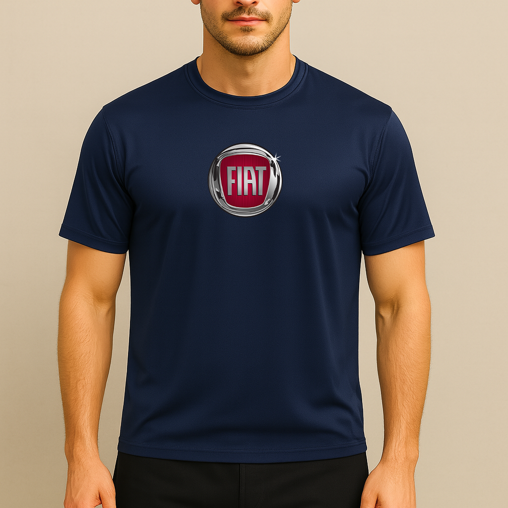 Men’s Fiat Car Polyester T-Shirt