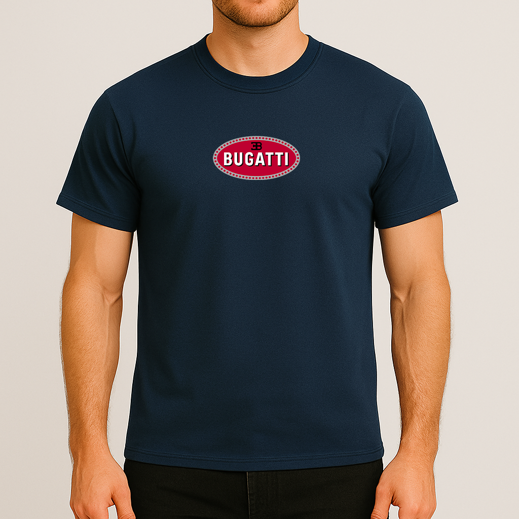 Men’s Bugatti Car Cotton T-Shirt