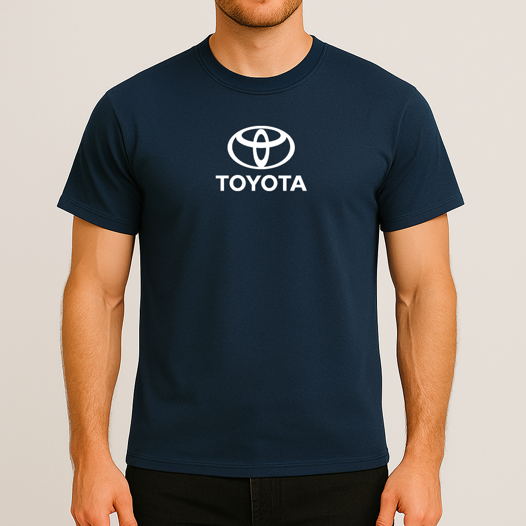 Men’s Toyota Motorsport Car Cotton T-Shirt