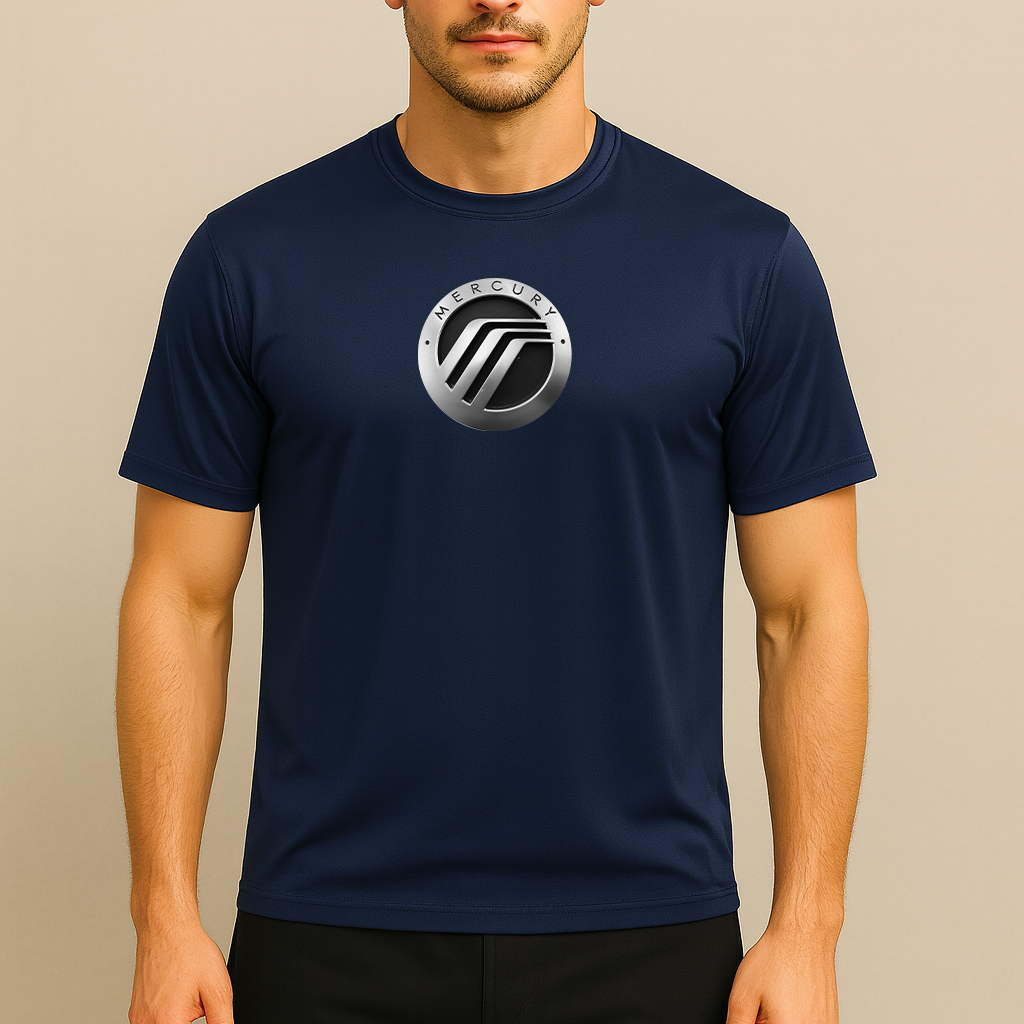 Men’s Mercury Car Polyester T-Shirt