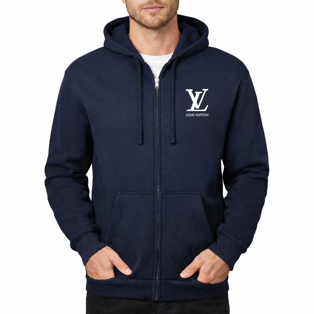 Men's Louis Vuitton Zipper Hoodie