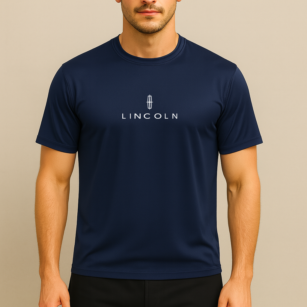 Men’s Lincoln Car Polyester T-Shirt