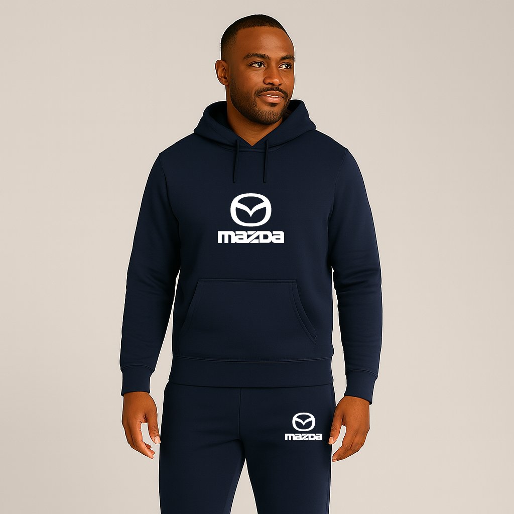 Men’s Mazda Car Hoodie Joggers Set