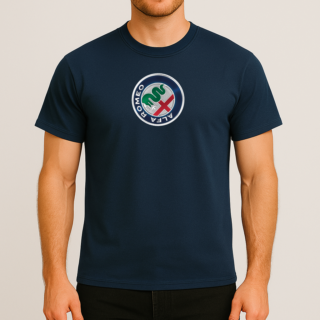 Men's Alfa Romeo Car Cotton T-Shirt