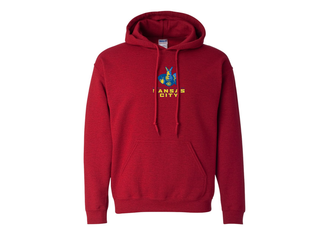 Men's UMKC Kangaroos Gildan Heavy Blend Hooded Sweatshirt
