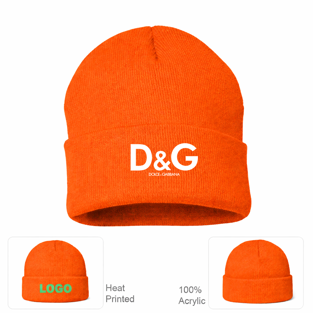 Dolce and Gabbana Cuffed Beanie Hat