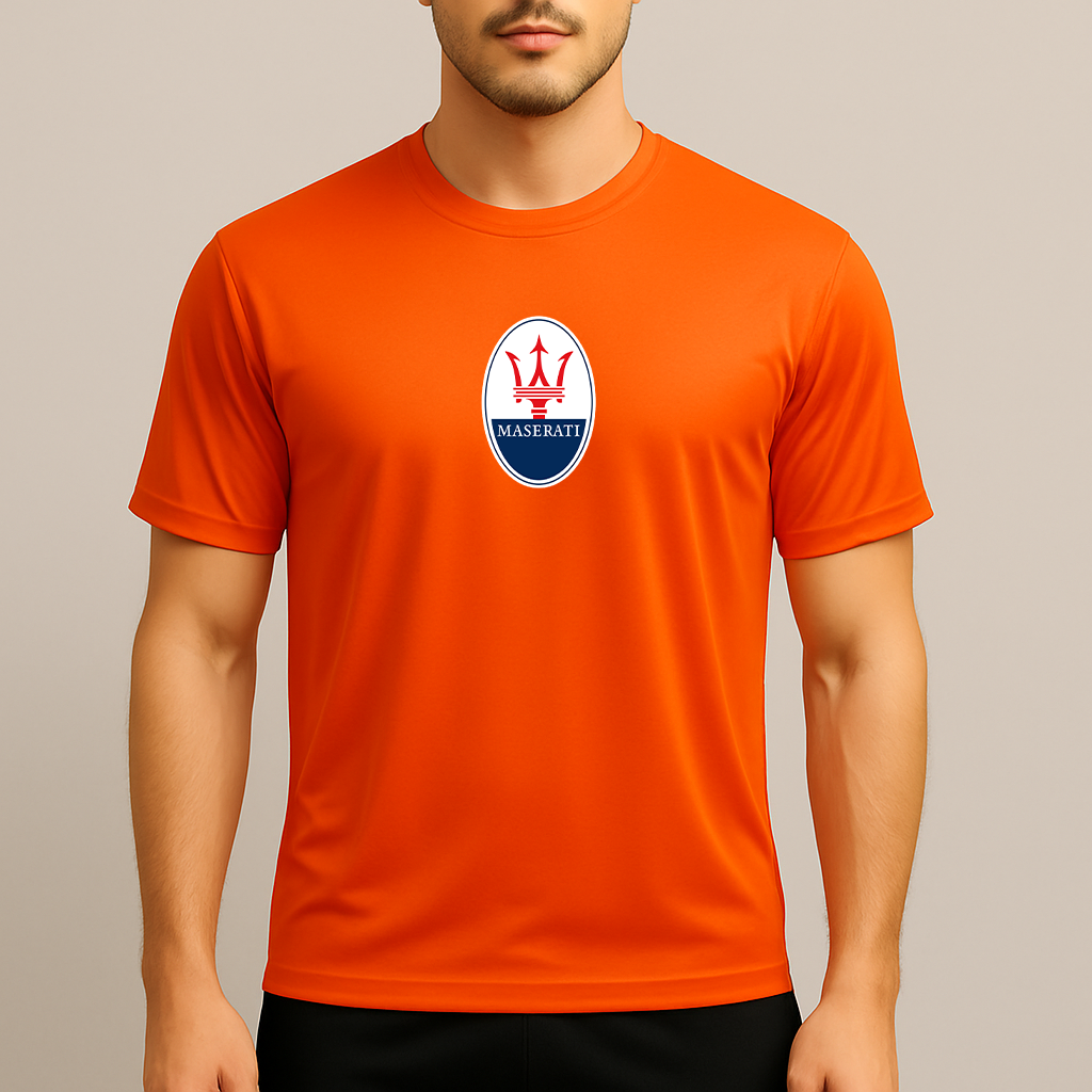 Men’s Maserati Car Polyester T-Shirt