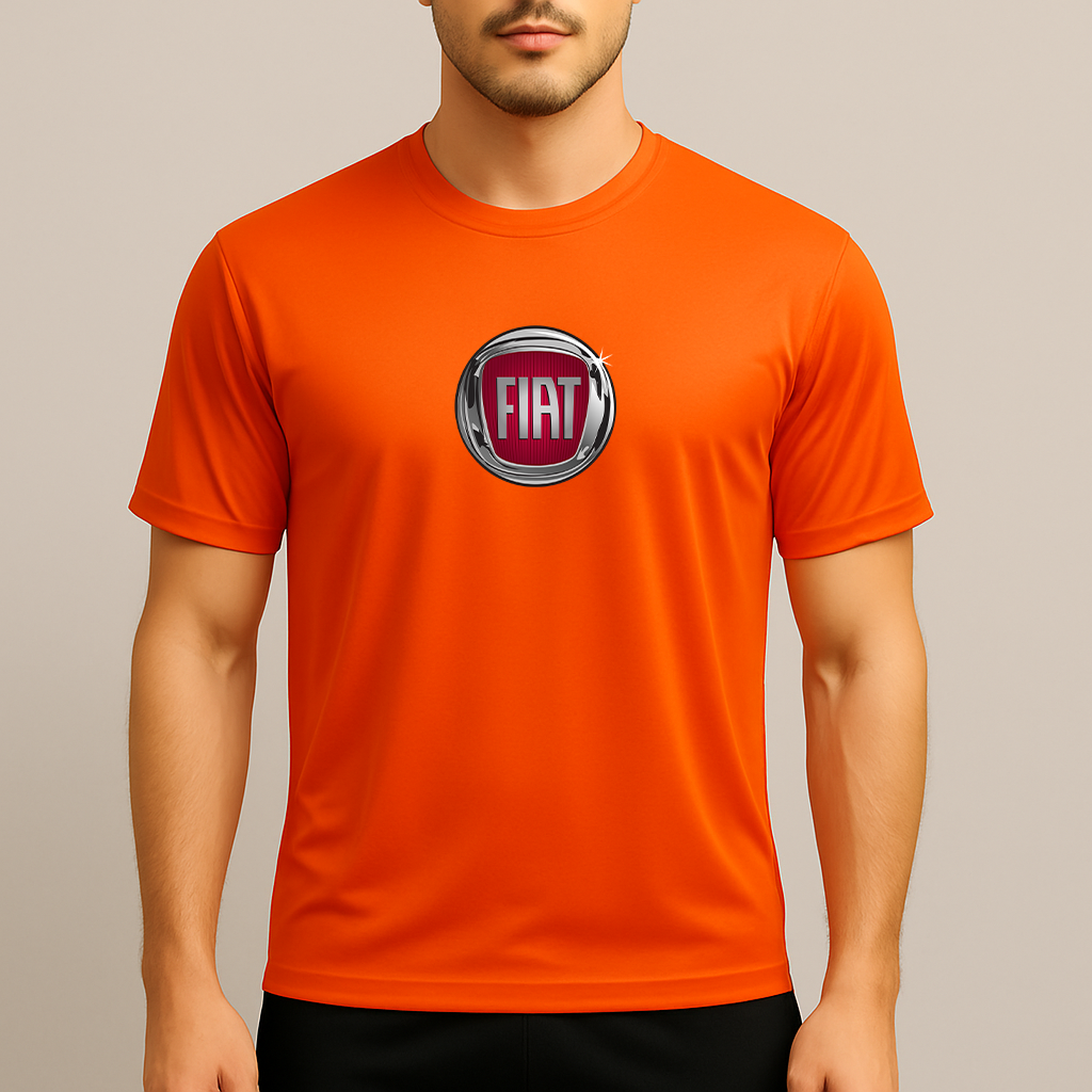 Men’s Fiat Car Polyester T-Shirt