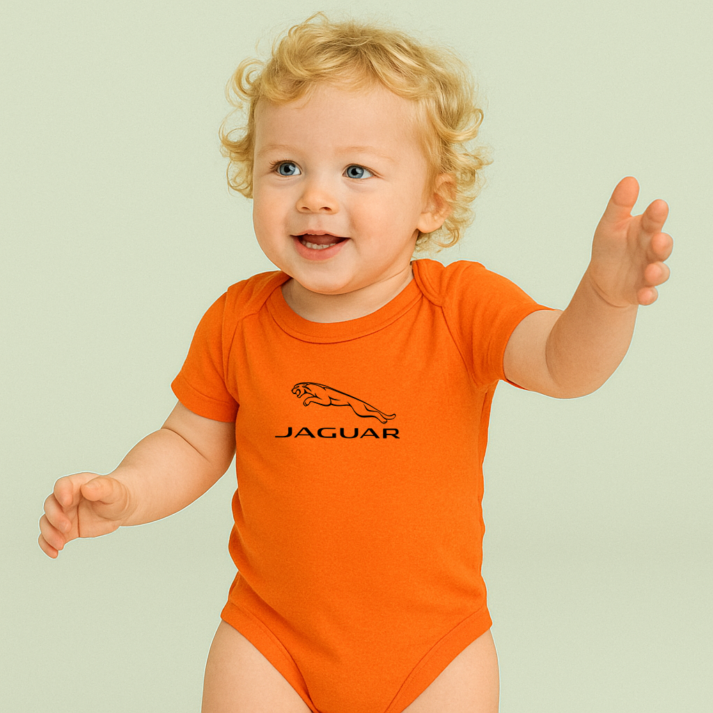 Jaguar Car Symbol Baby Romper Onesie
