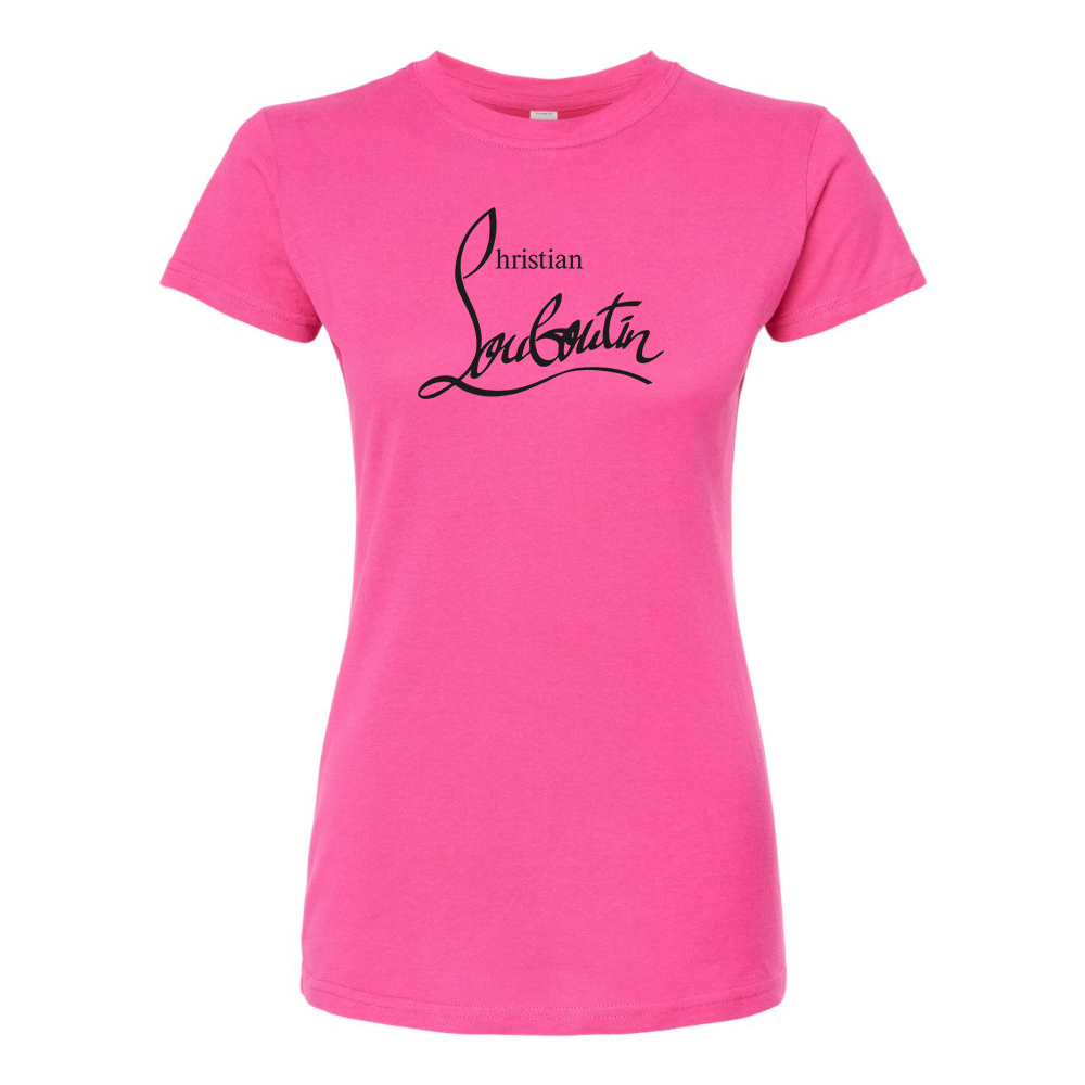 Women's Christian Louboutin Round Neck T-Shirt
