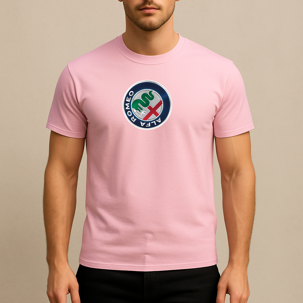 Men's Alfa Romeo Car Cotton T-Shirt