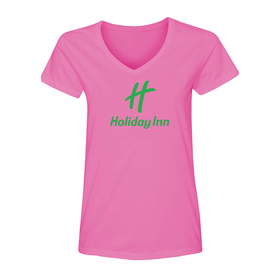 Women's Holiday Inn V-Neck T-Shirt