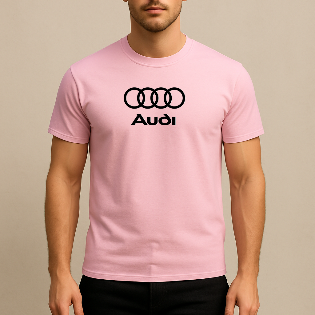 Men's Audi Motorsports Car Cotton T-Shirt