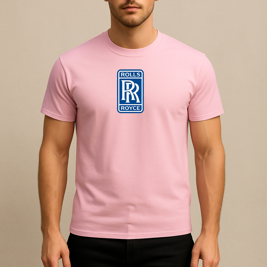 Men’s Rolls Royce Motorsport Car Cotton T-Shirt