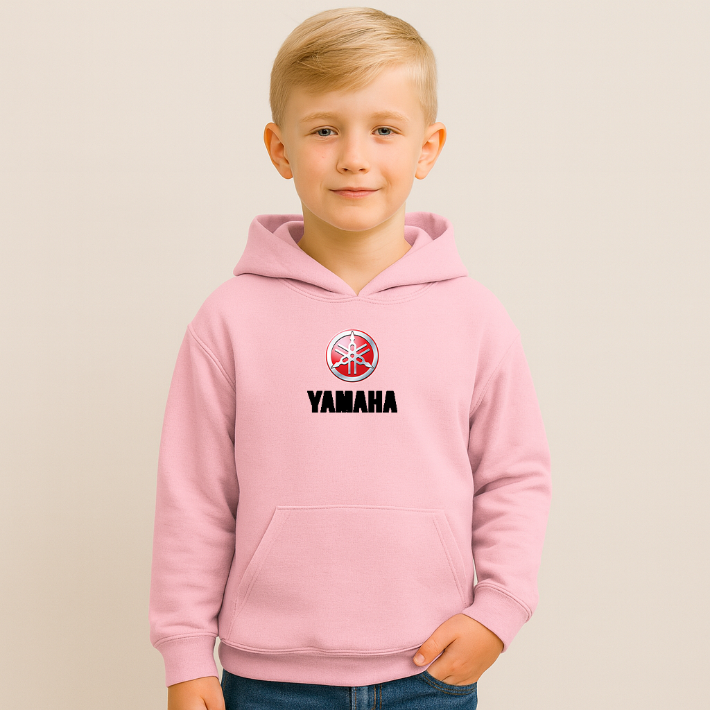 Youth Kids yamaha logo Pullover Hoodie