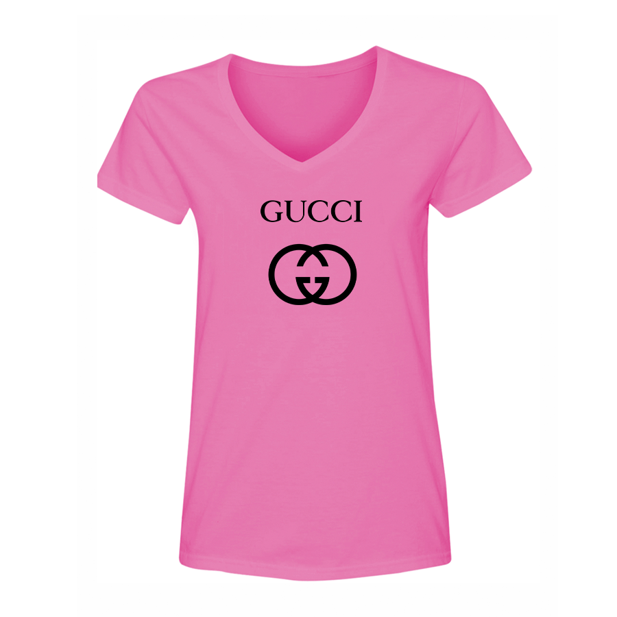 Women's Gucci V-Neck T-Shirt