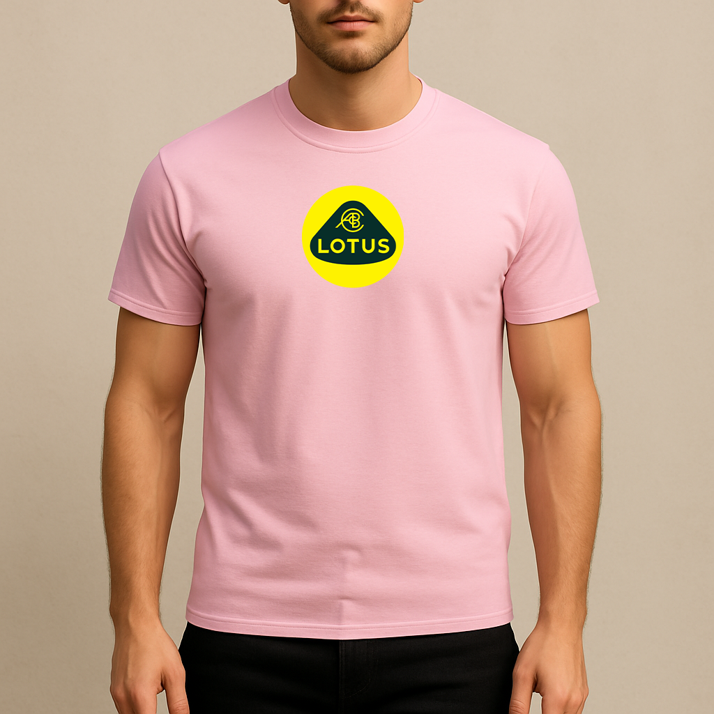Men’s Lotus Car Cotton T-Shirt