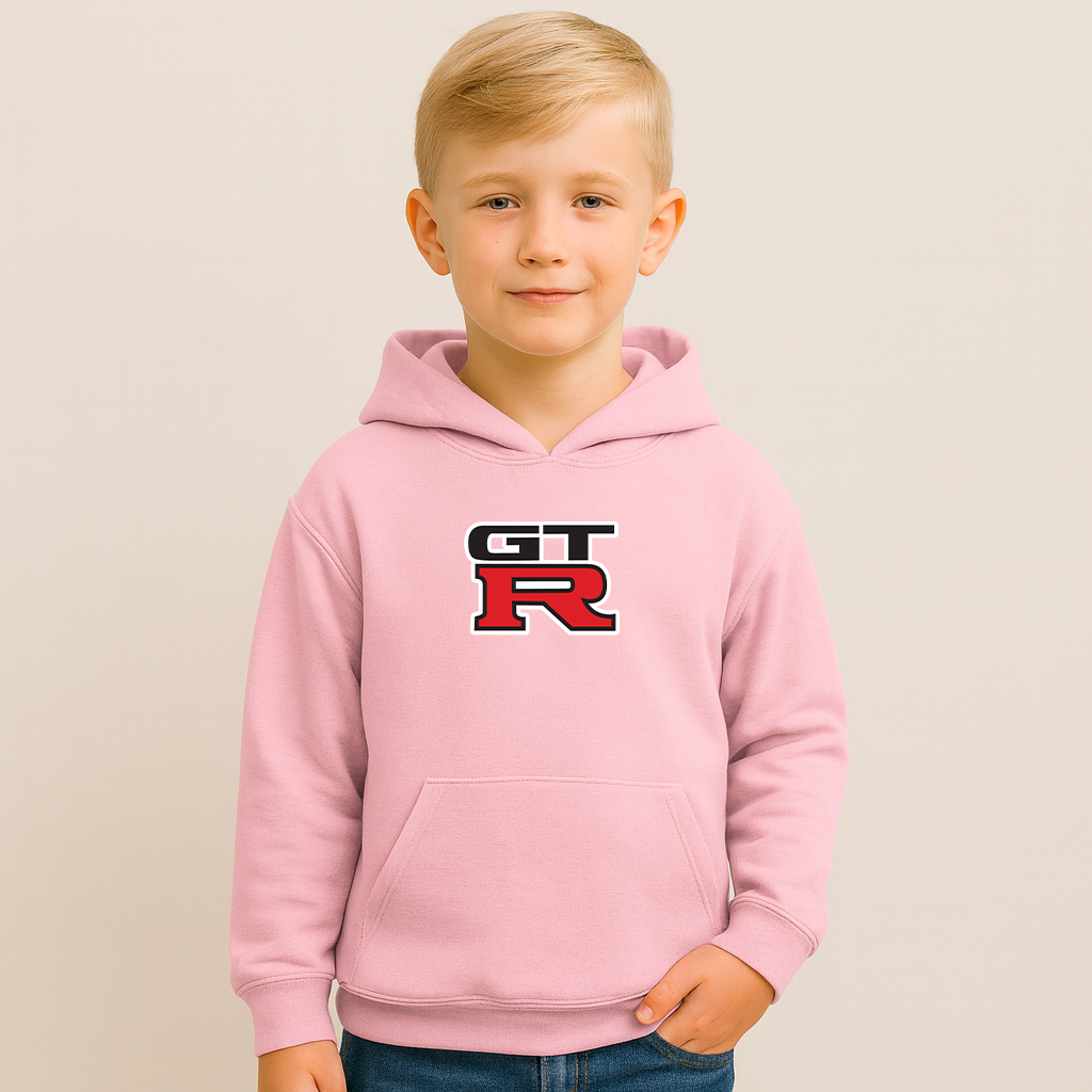 Youth Kids GTR Car Pullover Hoodie