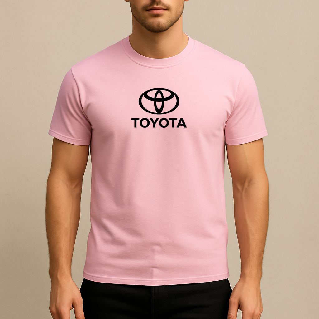 Men’s Toyota Motorsport Car Cotton T-Shirt