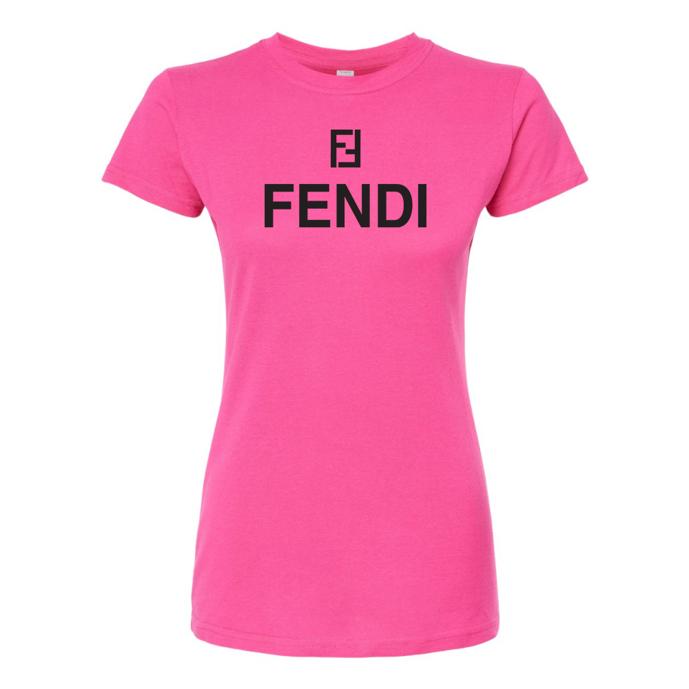 Women's Fendi Round Neck T-Shirt