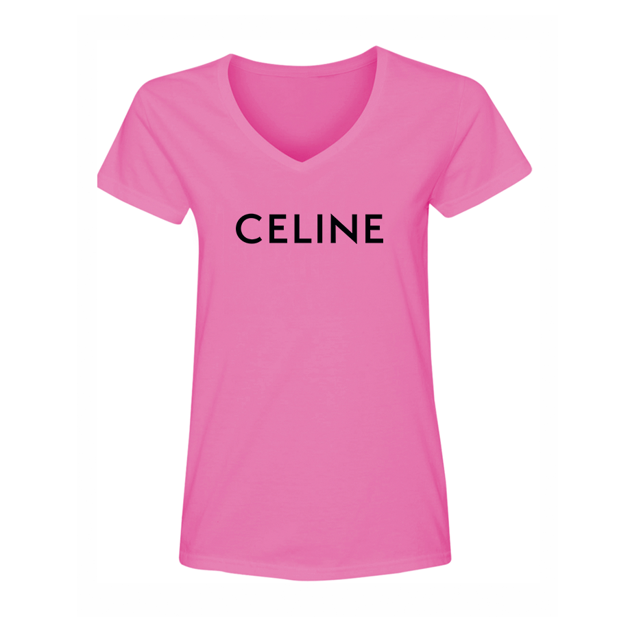 Women's Celine V-Neck T-Shirt