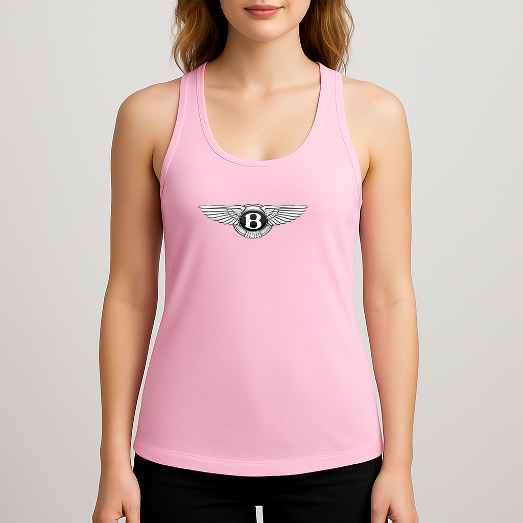 Women's Bentley Motorsports Car Racerback Tank Top