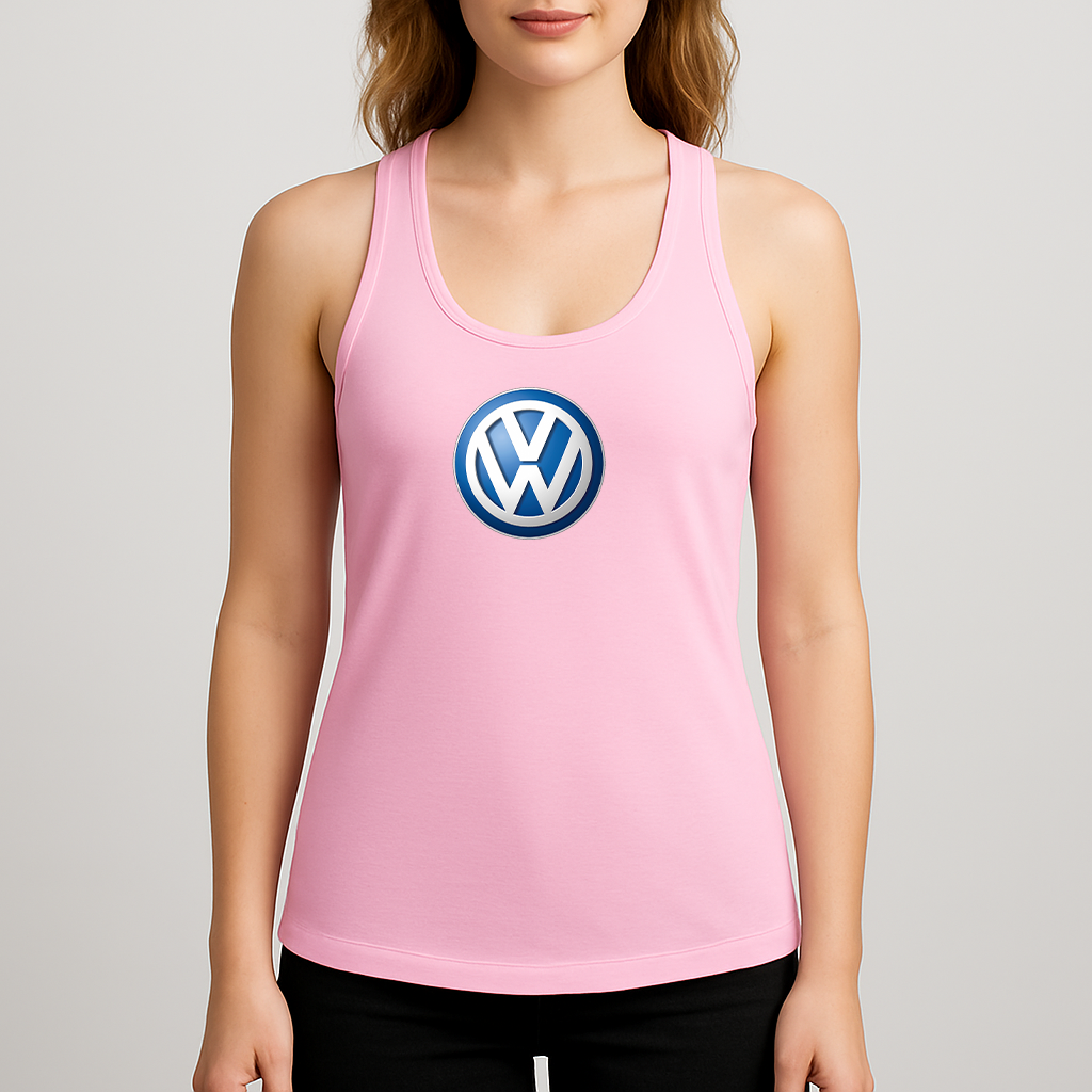 Women's VW Volkswagen Car Racerback Tank Top