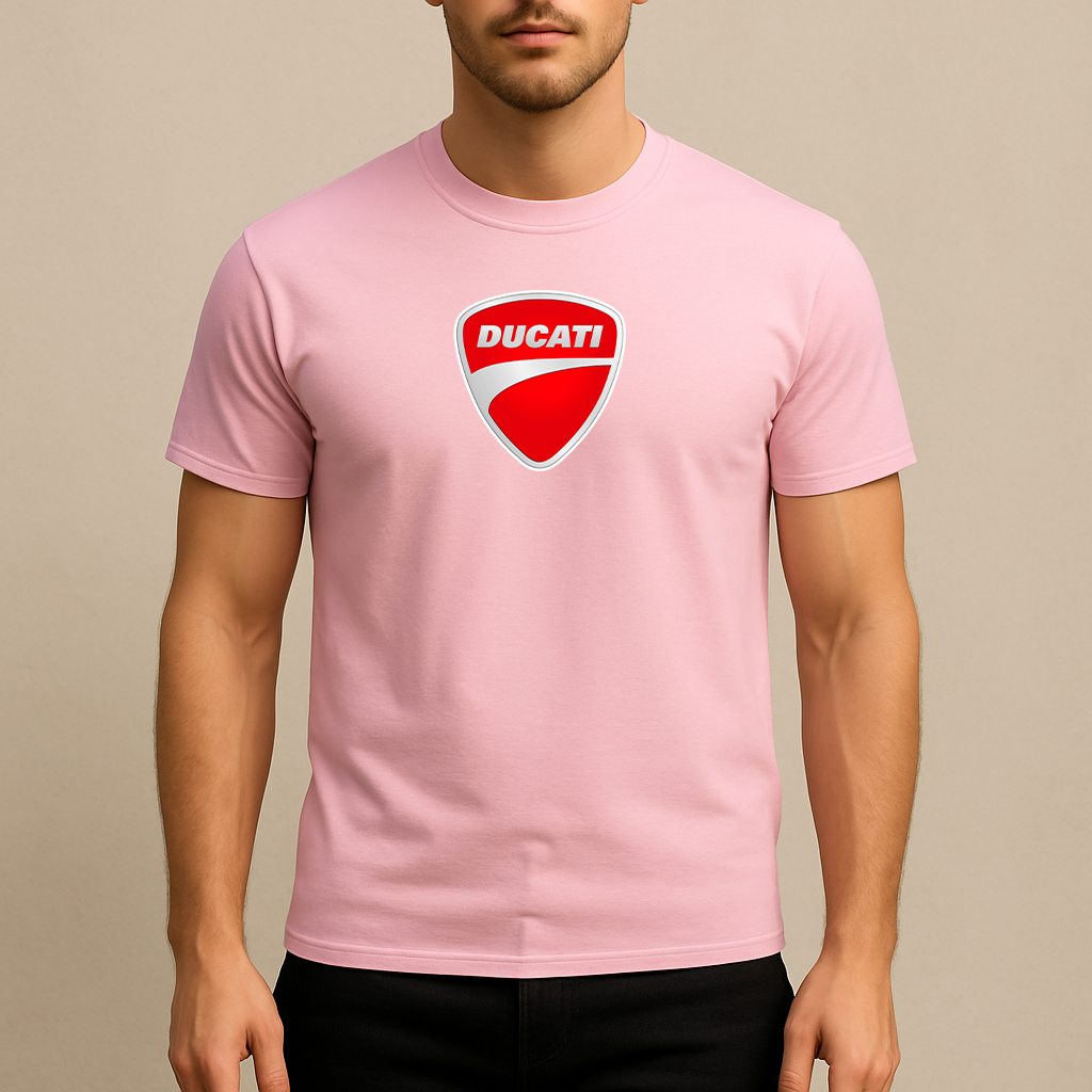 Men’s Ducati Motorcycle Cotton T-Shirt