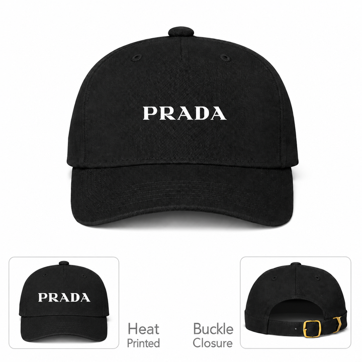 Prada dad baseball cap black main