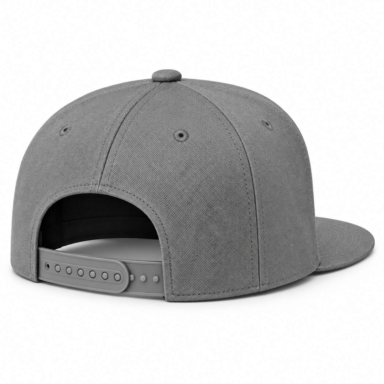 Prada Snapback Hat | Color: Grey | Image 5