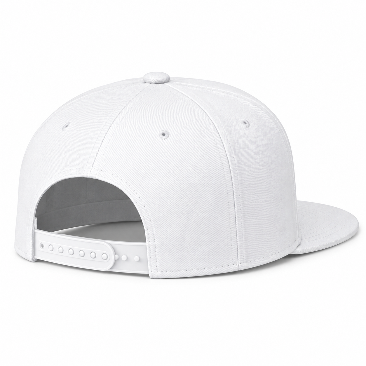 Prada Snapback Hat | Color: White | Image 5