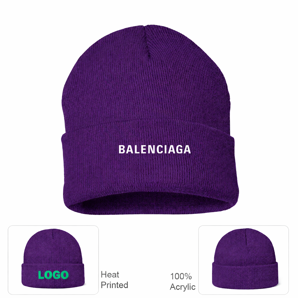 Balenciaga Cuffed Beanie Hat