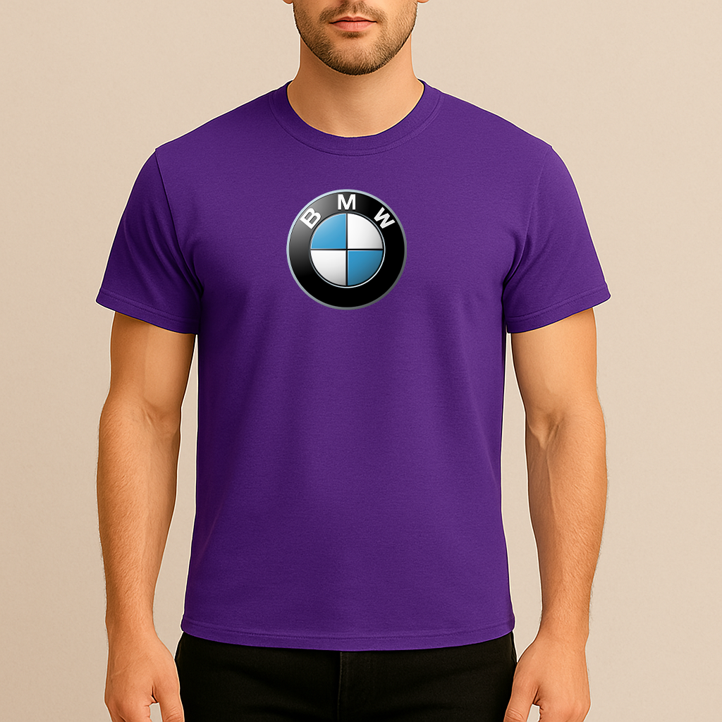 Men's BMW Motorsports Car Cotton T-Shirt