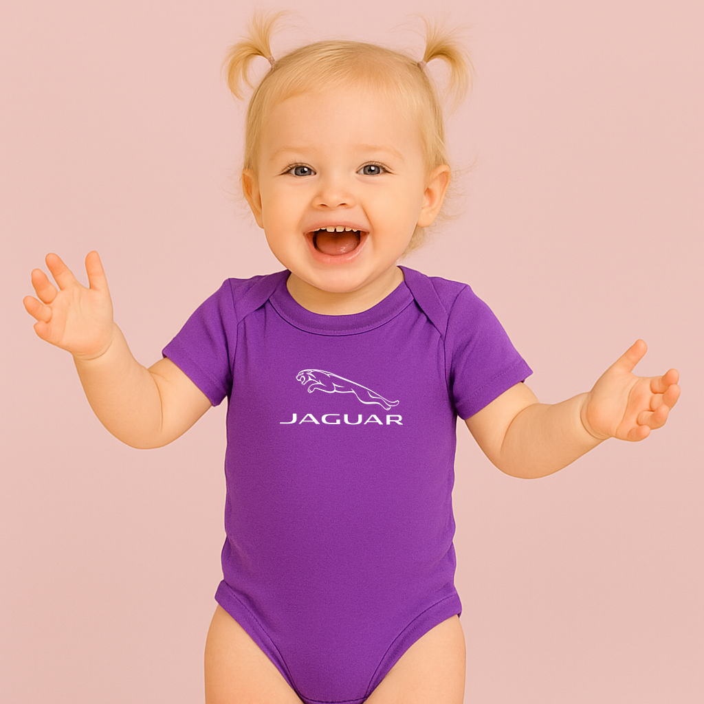 Jaguar Car Symbol Baby Romper Onesie