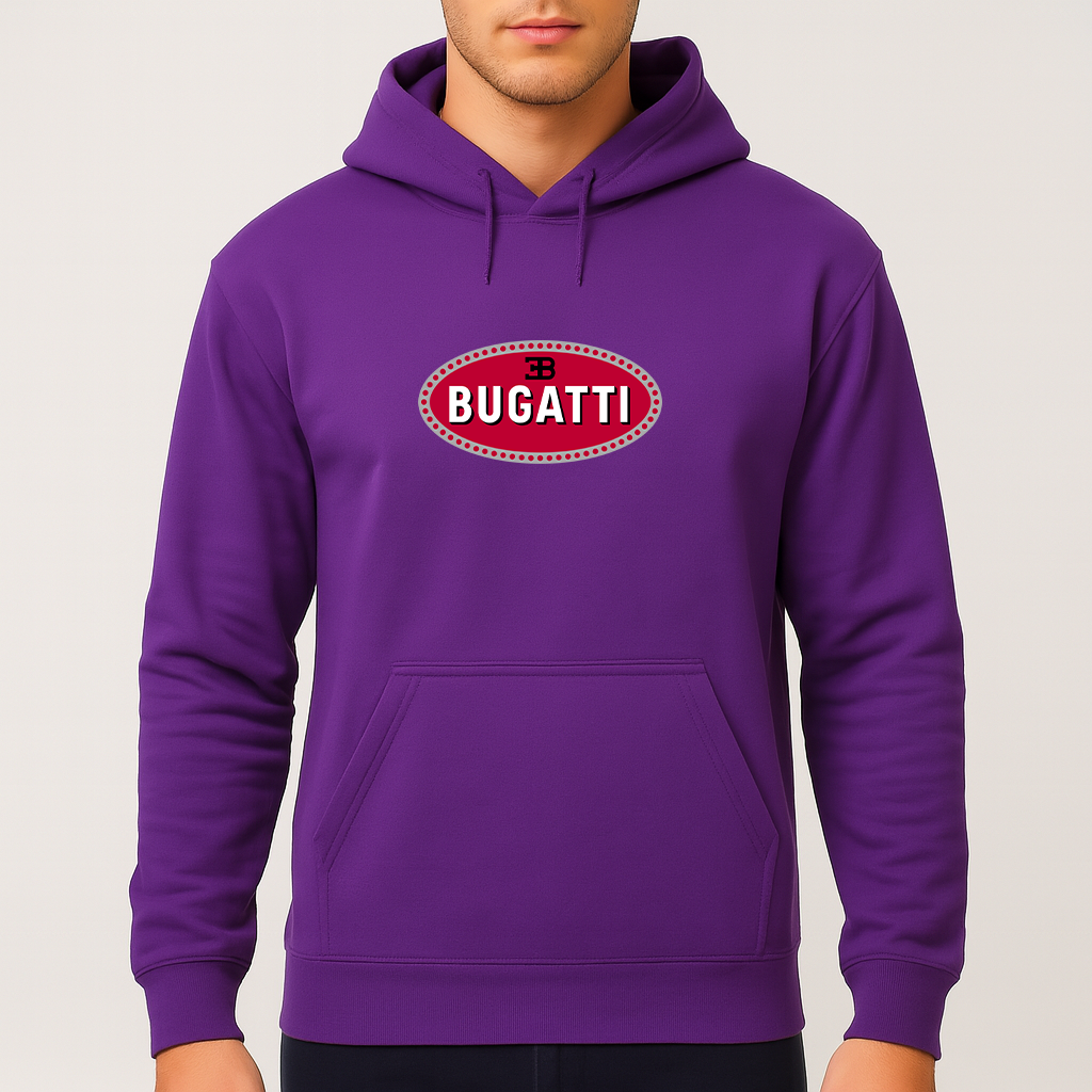 Men’s Bugatti Car Pullover Hoodie