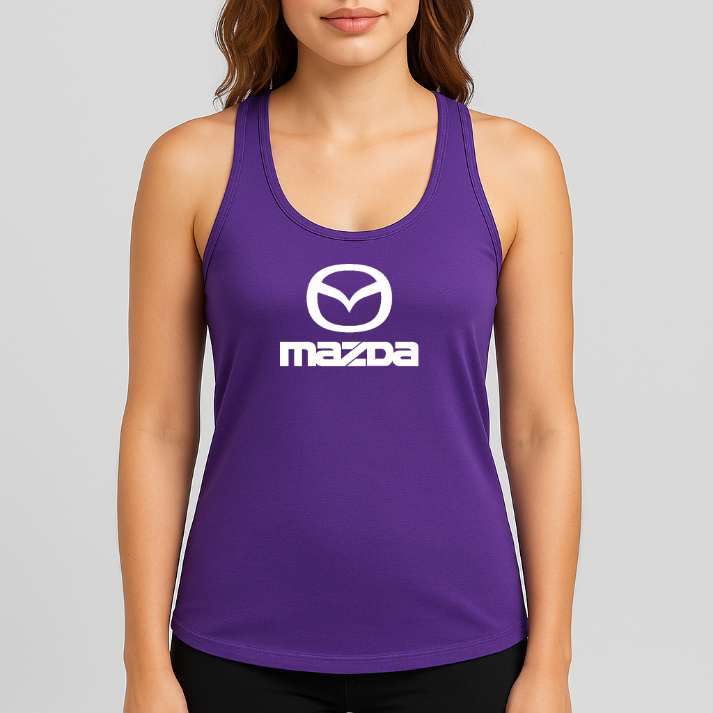 Women's Mazda Car Racerback Tank Top