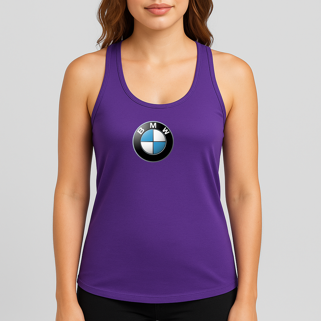 Women's BMW Car Racerback Tank Top