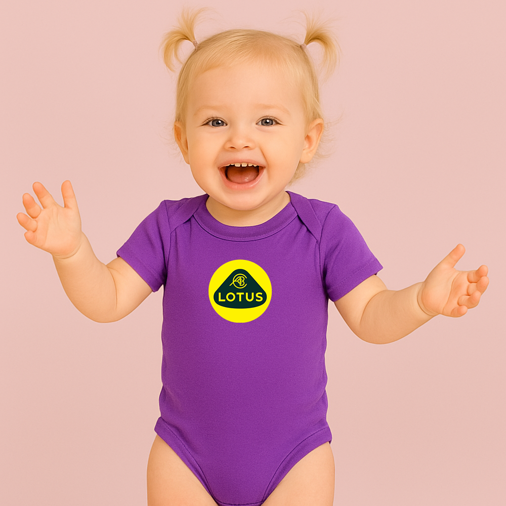 Lotus Car Baby Romper Onesie