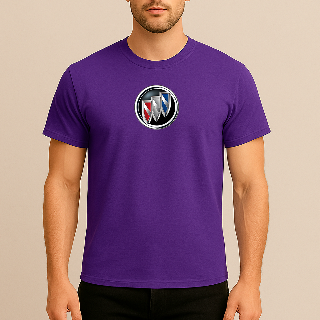 Men’s Buick Motorsports Car Cotton T-Shirt