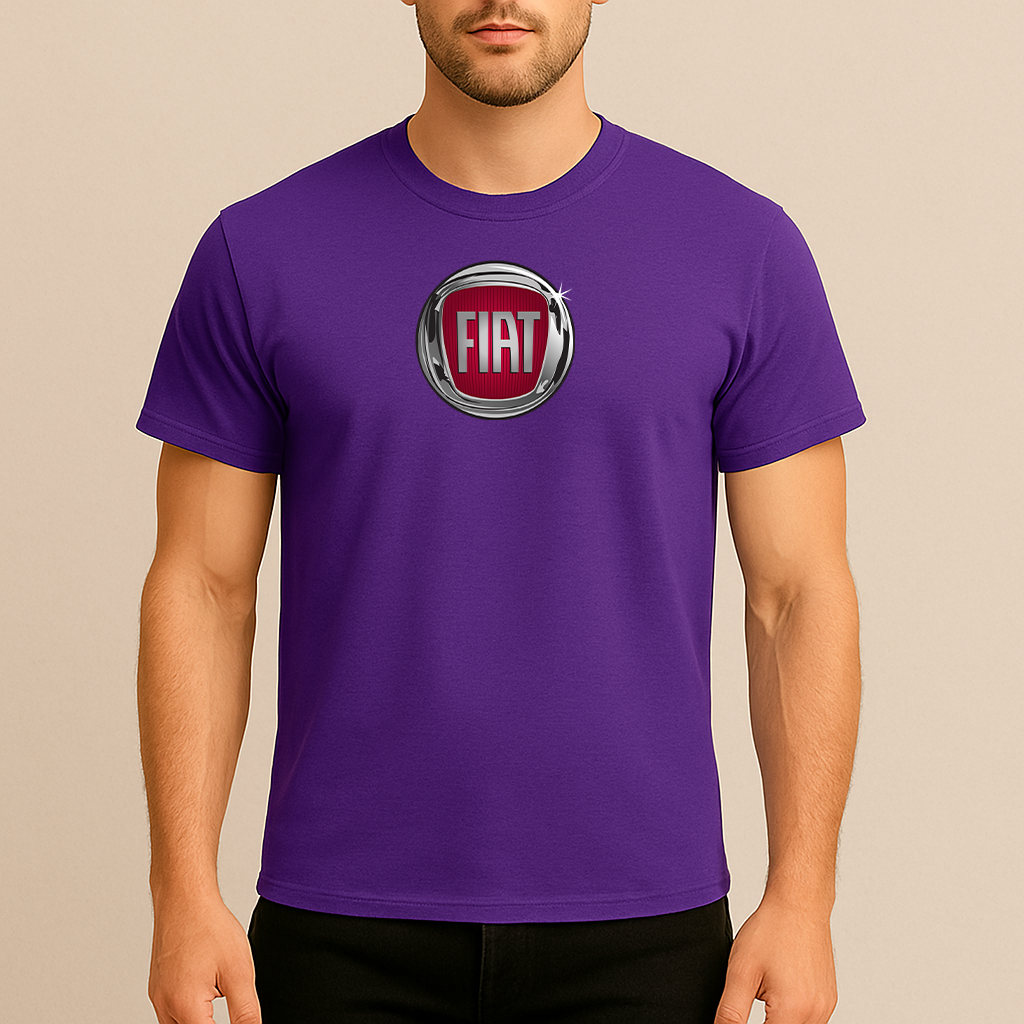 Men’s Fiat Car Cotton T-Shirt