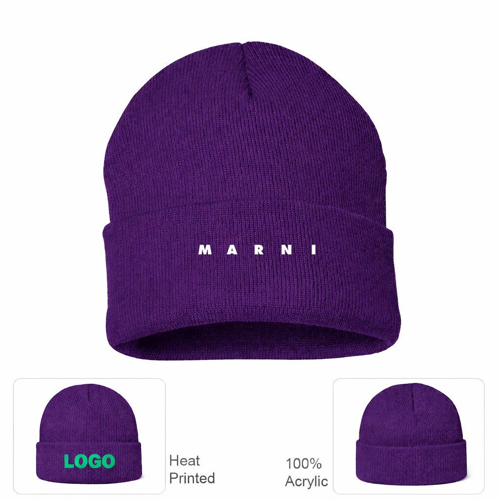 Marni Cuffed Beanie Hat