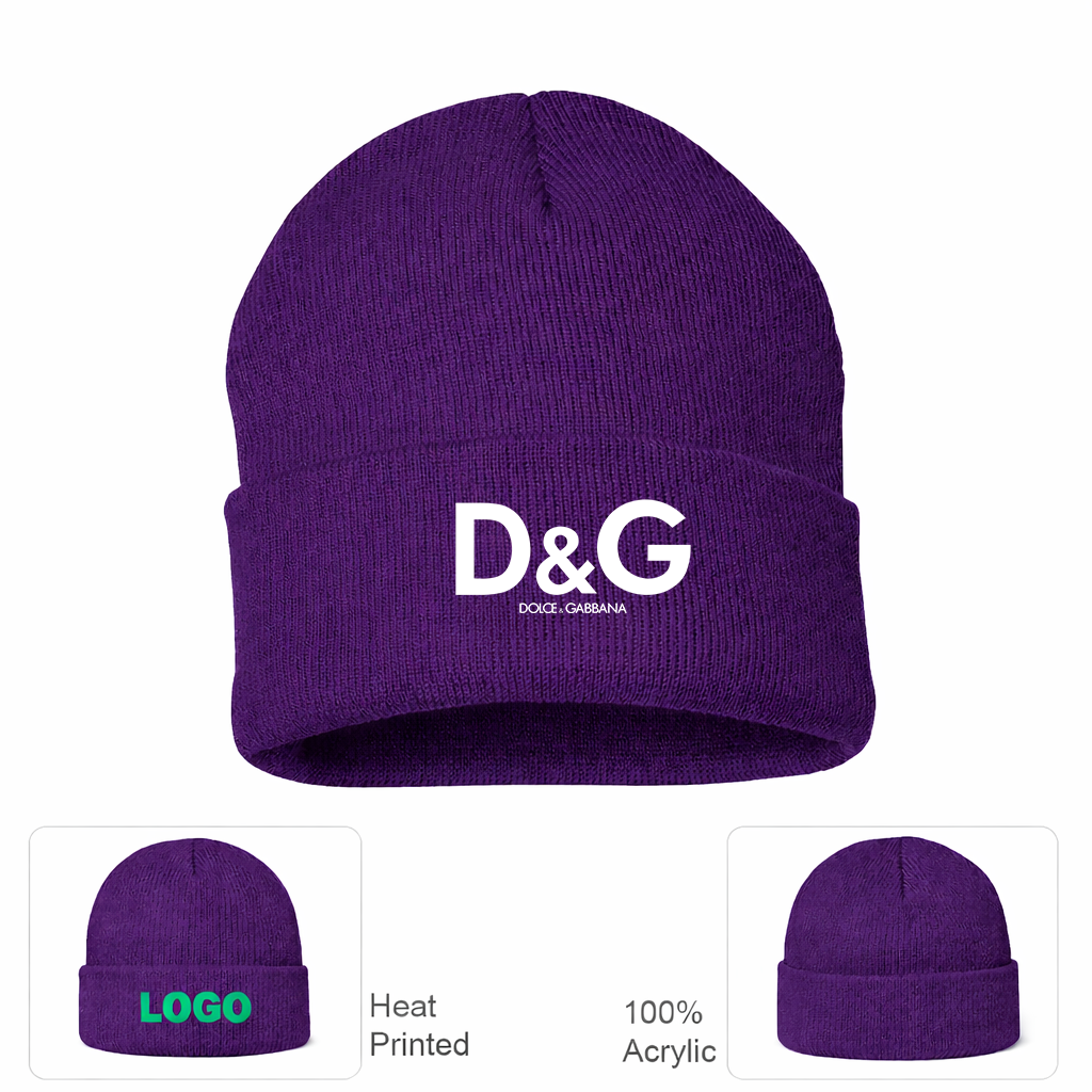 Dolce and Gabbana Cuffed Beanie Hat
