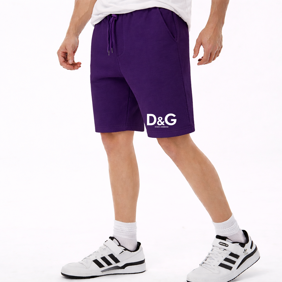 Men's Dolce and Gabbana Athletic Fleece Shorts