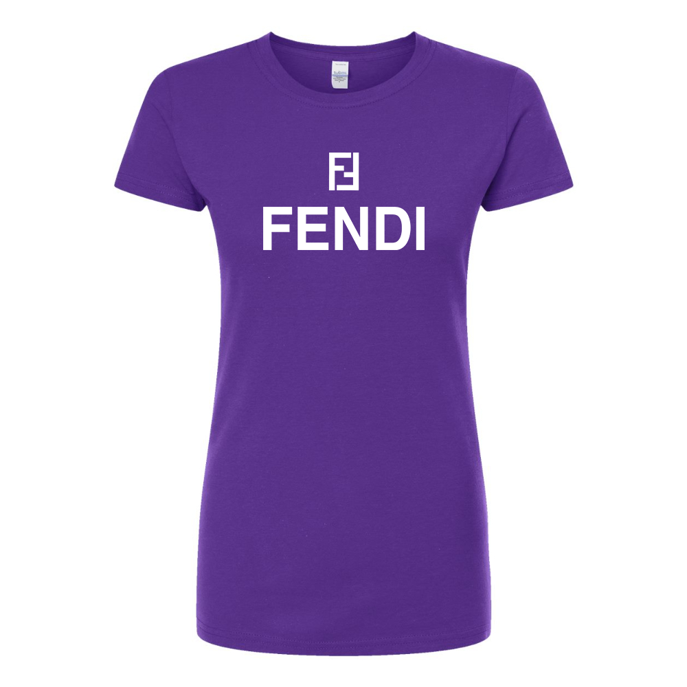Women's Fendi Round Neck T-Shirt