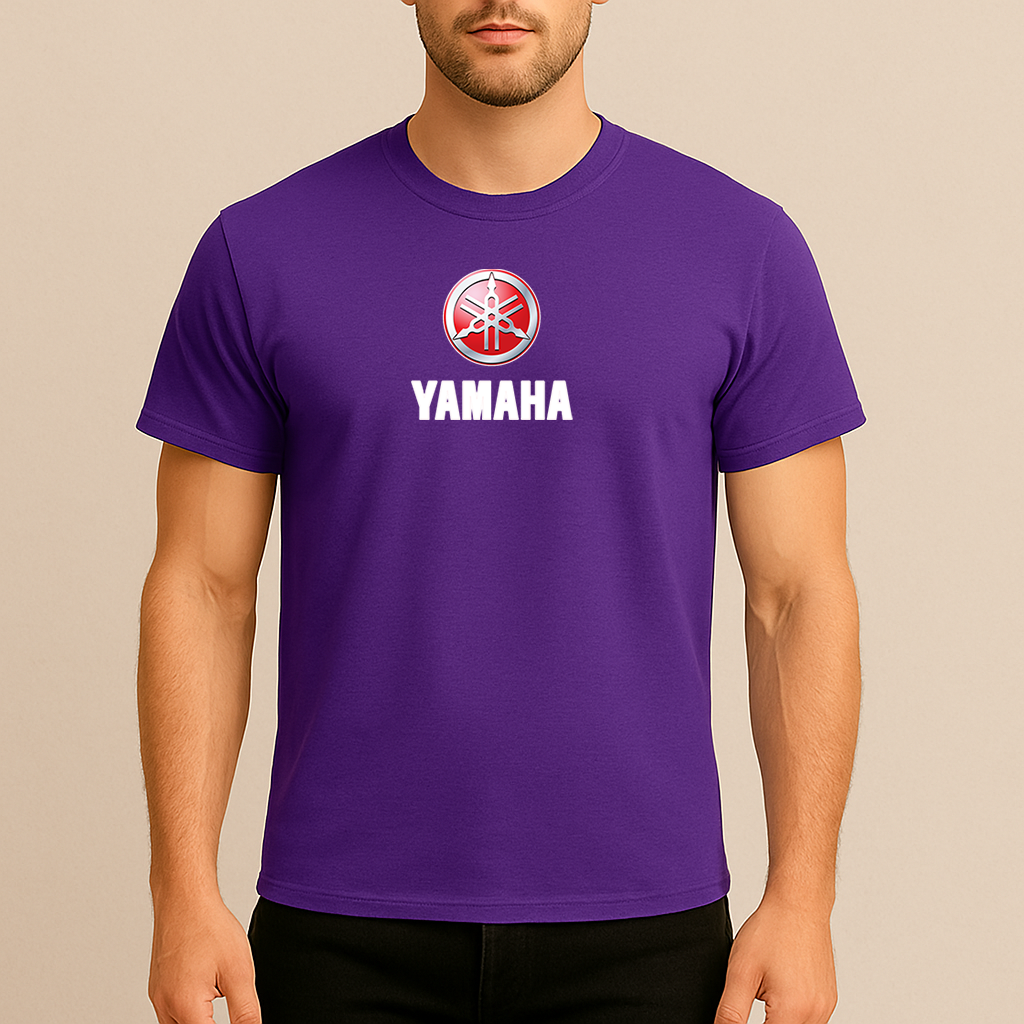 Men’s yamaha logo Cotton T-Shirt