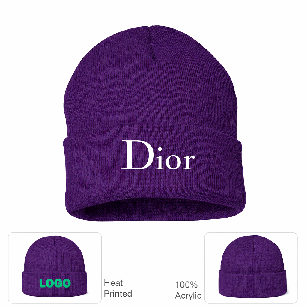 Dior Cuffed Beanie Hat