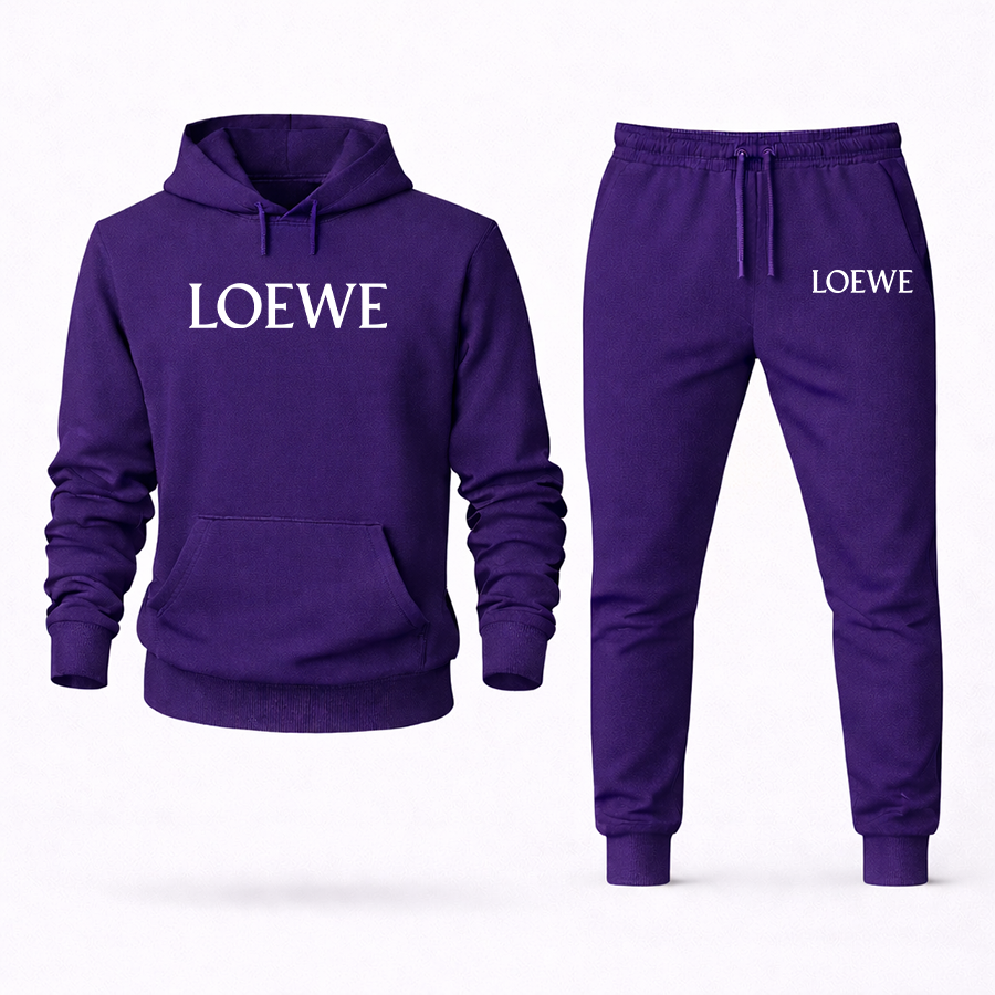Men's Loewe Hoodie Joggers Set