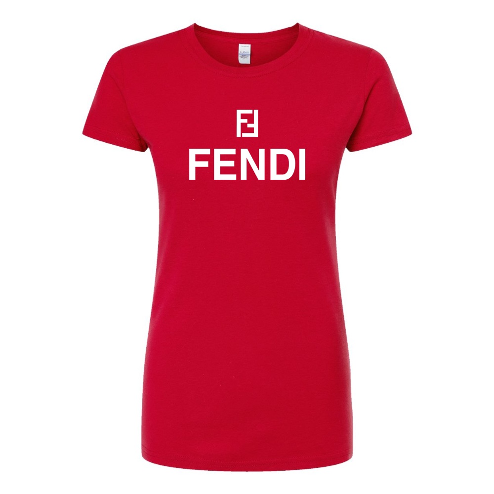 Women's Fendi Round Neck T-Shirt