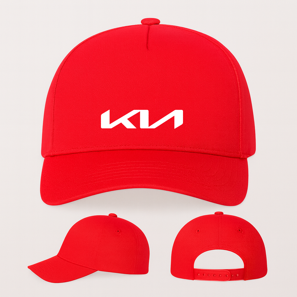 Kia Car Five Panel Twill Snapback Cap